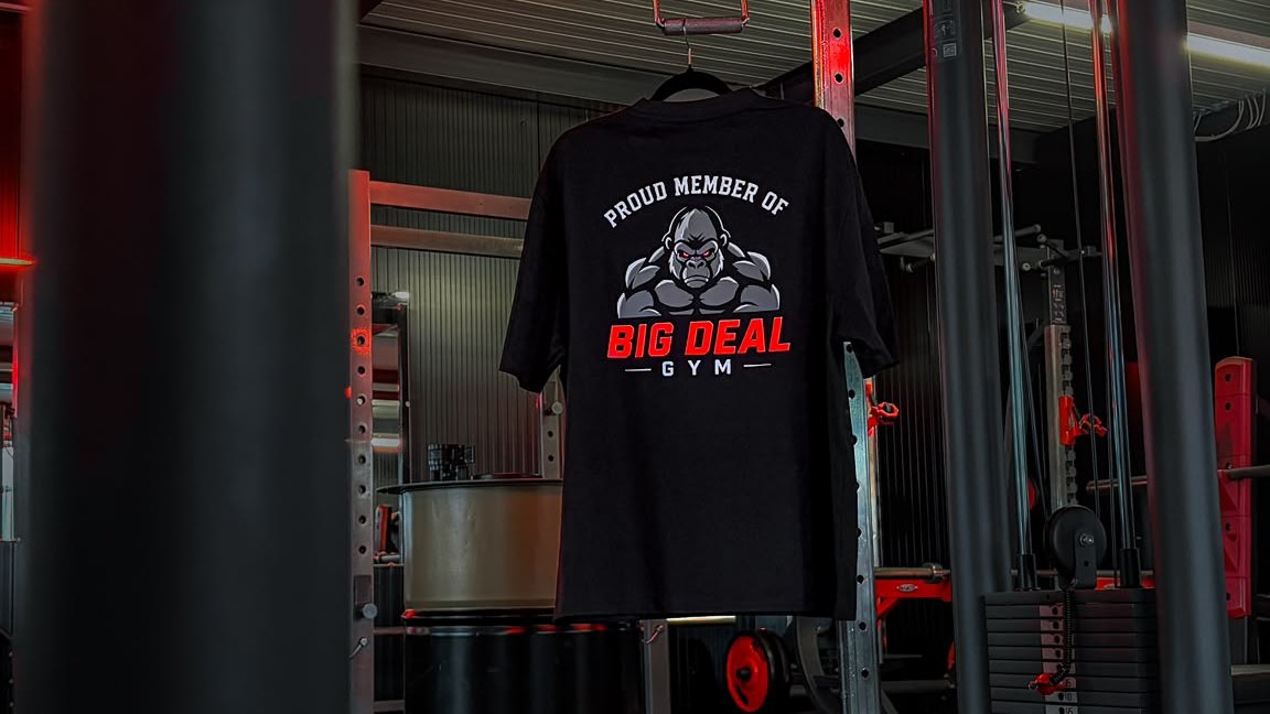 T-shirt Big Deal Gym